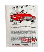 Texaco Gas And Oil 1948 Advertisement Marfak Chassis Lubrication DWHH6 - $331.24 MXN