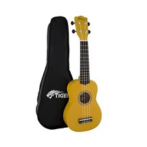 Tiger Beginner Soprano Ukulele and Bag - Yellow  - $63.00