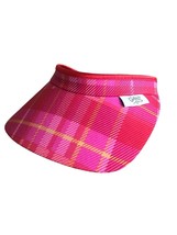 Saldi Nuovo Donna GLOVE IT Limoncello Plaid Golf Bobina Visiera. Ora - $14.75