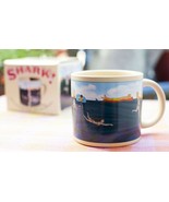 Shark &amp; Swimmers Coffee Mug Cup Temperature Changing Hidden Philosophers... - $14.99