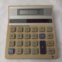 Vintage Texas Instruments TI-1795 Desktop Solar Calculator Math Science Office - £11.64 GBP