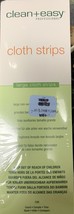 CLEAN &amp; EASY LARGE NON-WOVEN WAX REMOVAL CLOTH STRIPS 3&quot;x 9&quot; 100 COUNT NEW - $272.32 MXN
