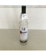 Empty ketel one vodka bottle embossed bottle art craft supply bar decor  - $19.75