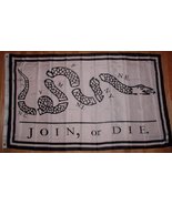 Join or Die 3x5 Flag Benjamin Franklin Snake 3 x 5 NEW Outdoor, Home, Ga... - $4.88