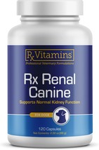 Rx Renal Canine Kidney Support For Dogs - Milk Thistle Extract, Green Tea, &amp; Cor - £26.82 GBP