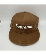 Supreme x Loro Piana 7 1/4 59Fifty New Era Hat Fitted Cap Fabric Made in... - $2,380.21 MXN