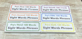 600 - Fry&#39;s Phrases First Hundred - Sixth Hundred - Reading - Fry’s Phrase Cards - £59.01 GBP