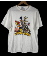 Looney Tunes T Shirt Large White Graphic Early 2000s Delta Y2K Mens / Wo... - $522.96 MXN