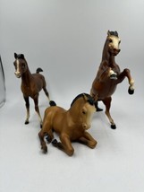 3 Breyer Horses Vintage Lot USA Running Stallion Laying Down Foal SEE PICS - £39.07 GBP