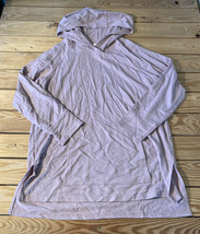 melloday NWOT Women’s pullover hooded sweatshirt Size L pink T8 - £7.85 GBP