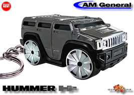 HTF RARE KEYCHAIN GREY HUMMER H2 CARICATURE CUSTOM Ltd Ed.GREAT GIFT - $38.98