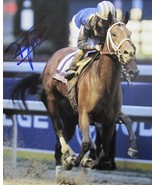 FERNANDO JARA AUTOGRAPHED Hand Signed HORSE RACING 8x10 photo w/COA - £18.18 GBP