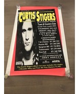 CURTIS STIGERS United Kingdom Tour Subway Size  CONCERT POSTER 40” X 60” - $20.00
