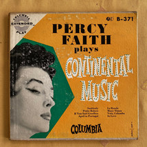 Percy Faith Plays Continental Music 2 Extended Play 45 rpm 7&quot; 8 tracks - £15.76 GBP