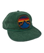 Aviator Nation Hat Cap Corduroy Patch Logo All Seasons Circle Green Snap... - $722.65 MXN
