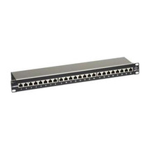 Black Box JPS60A-24 CAT6 SHIELDED PATCH PANEL - 1U, 24-PORT, GSA, TAA - £204.02 GBP