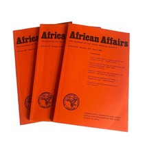 African Affairs Journal of the Royal African Society Lot of 3 - £22.05 GBP