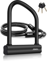 Ndakter Bike U Lock: Robust Anti-Theft Bicycle Locks With A 6Ft Length A... - $42.97