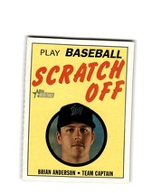 2020 Topps Heritage #14: Brian Anderson  [Scratch Off] Marlins - £1.00 GBP