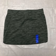 Orvis Trasvel Skort Womens Large Green Pixelated Camo Pockets Shorts NEW - £15.40 GBP