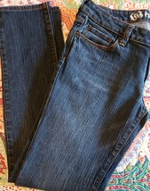 B hermosa Brand ~ Denim Blue Jeans ~ Juniors&#39; Size 5 Short ~ Super Skinny - £20.62 GBP