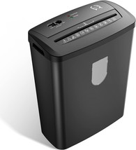 Paper Shredder for Home Office Use 8 Sheet Crosscut Paper Credit Card and Docume - £73.26 GBP