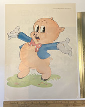 Vintage Print Ad Porky Pig Life Magazine Picture 1969 Ephemera 13.5&quot; x 1... - $9.79