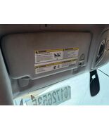 Driver Left Sun Visor With Vanity Mirror Fits 17-21 COMPASS 104918233B-G... - $36.86