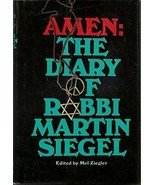Amen: The Diary of Rabbi Martin Siegel Martin Siegel and Mel Ziegler - £5.44 GBP