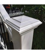 4 In. X 4 In. White New England Post Cap with Glue - €8,38 EUR