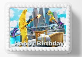 Bed Wars Video Gamer Birthday Edible Image Edible Cake Topper Frosting S... - $16.47