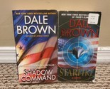 Lot of 2 Dale Brown Softcover Books: Starfire, Shadow Command - £6.82 GBP