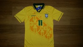 Romario Retro Soccer Jersey Brazil 1994 Bebeto Jersey Ronaldo Jersey Caf... - $75.00