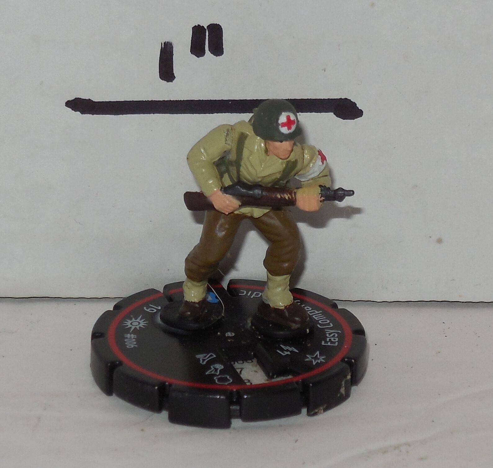 Heroclix Miniature DC Cosmic Justice set EASY COMPANY MEDIC #006 figure ... - $10.44