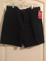Dickies Shorts Girls Size 20 Bermuda Dark Navy with Pockets - $34.07