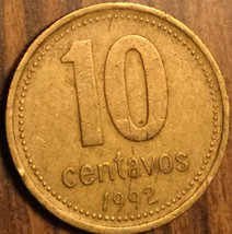 1992 Argentina 10 Centavos Coin - £1.00 GBP