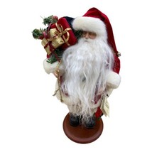 The Santas By Tina Mitchell Christmas Santa 12” Figurine Greeter - £45.55 GBP