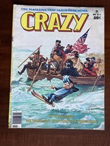 CRAZY #17 - Ma7 1976 - BARETTA PARODY, PRESIDENT GERALD FORD AS FRANKENS... - £3.13 GBP