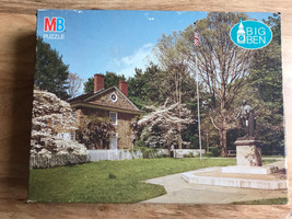 Vintage New Big Ben puzzle 1000 Pc Washington&#39;s Headquarters Valley Forg... - $16.83