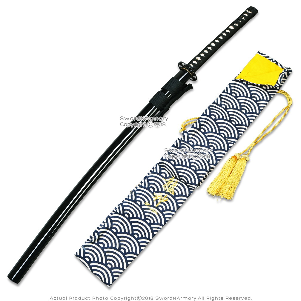 54" Luxury Silk Brocade Samurai Katana Sword Bag Ryujin Kanji Multiple colors Item image 4