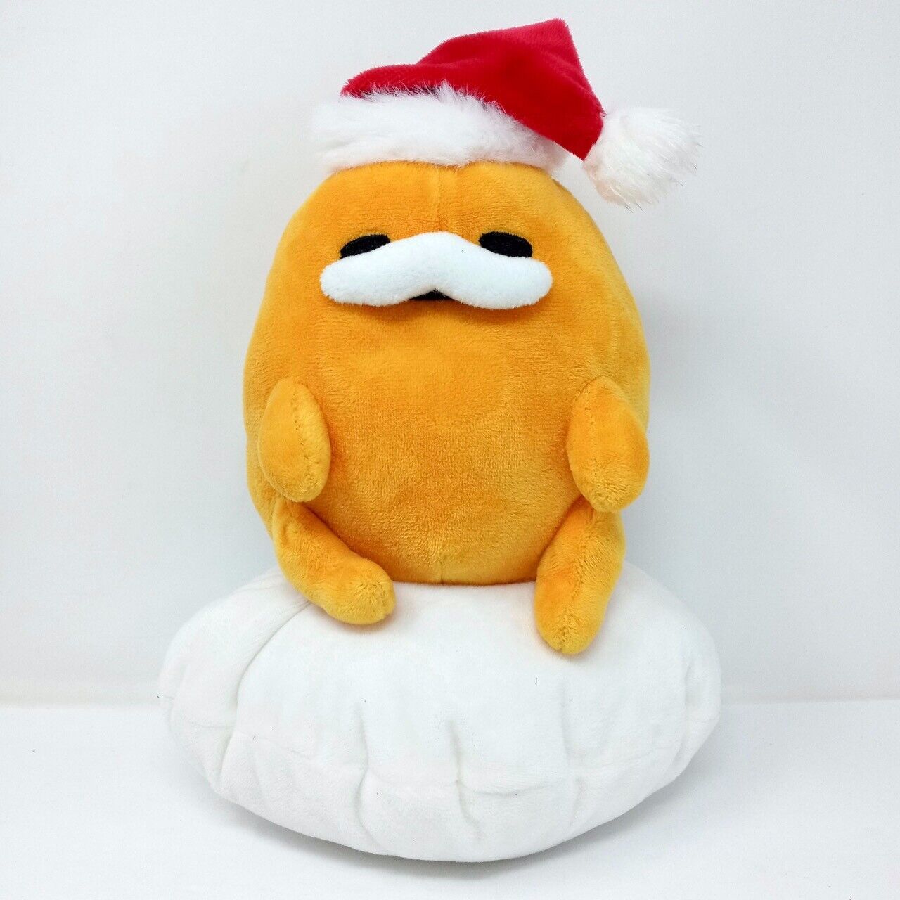 Sanrio Gudetama the Santa Christmas Edition 10" Cuddly Plush Xmas Gift Doll - $12.95