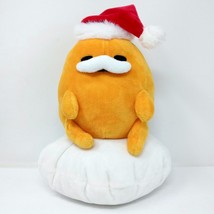 Sanrio Gudetama the Santa Christmas Edition 10&quot; Cuddly Plush Xmas Gift Doll - $12.95