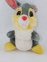Vintage Thumper Rabbit Plush 10&quot; Stuffed Bambi Disneyland Walt Disney World - £11.79 GBP