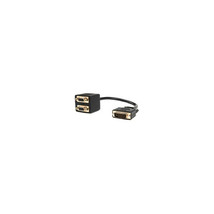 Rocstor Y10A219-B1 1FT DVI-I TO 2X VGA ADAPTER M/F - $38.23