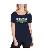 Seattle Seahawks Womens Nike Cotton Team Scoop S/S T-Shirt - Medium - NWT - €17,66 EUR