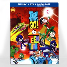 Teen Titans Go! Vs. Teen Titans (Blu-ray/DVD, 2019, Inc Digital Copy) Brand New - $21.38