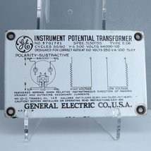 Anique General Electric Instrument Potential Transformer Porcelain Sign GE - £116.66 GBP
