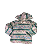 Retired Gymboree Flece Hoodie Girls Sz 4 Long Sleeve Winter Pattern - £11.78 GBP