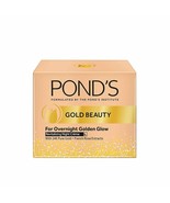 Pond&#39;s Gold Beauty Night Cream 35 g Lighting &amp; Brighting Cream - $8.91