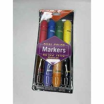 Elmer&#39;s Boardmate Dual Color Jumbo Permanent Markers 8ct Quick Dry - £9.83 GBP